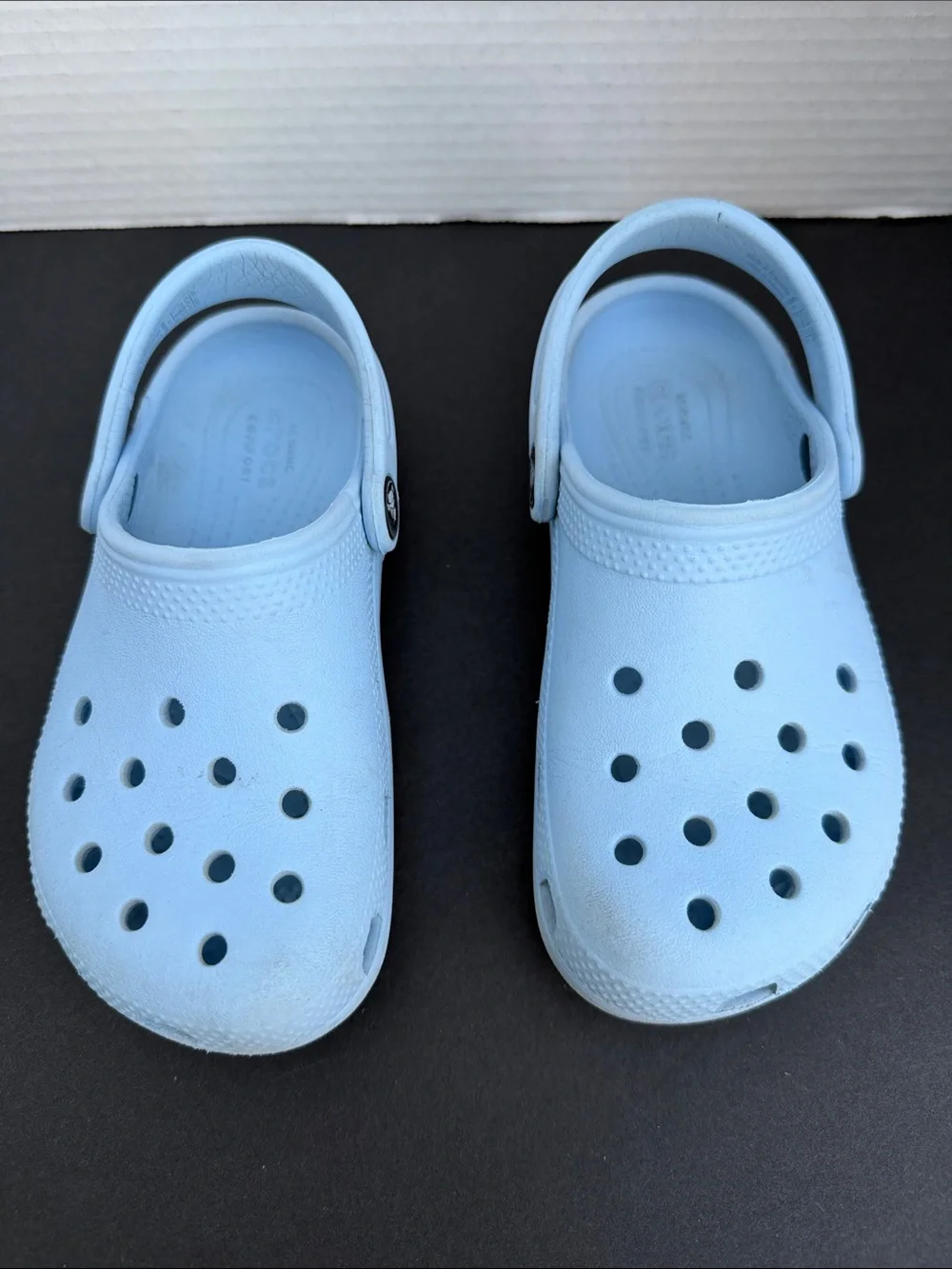 CROCS Kids Classic Clog in Baby Blue